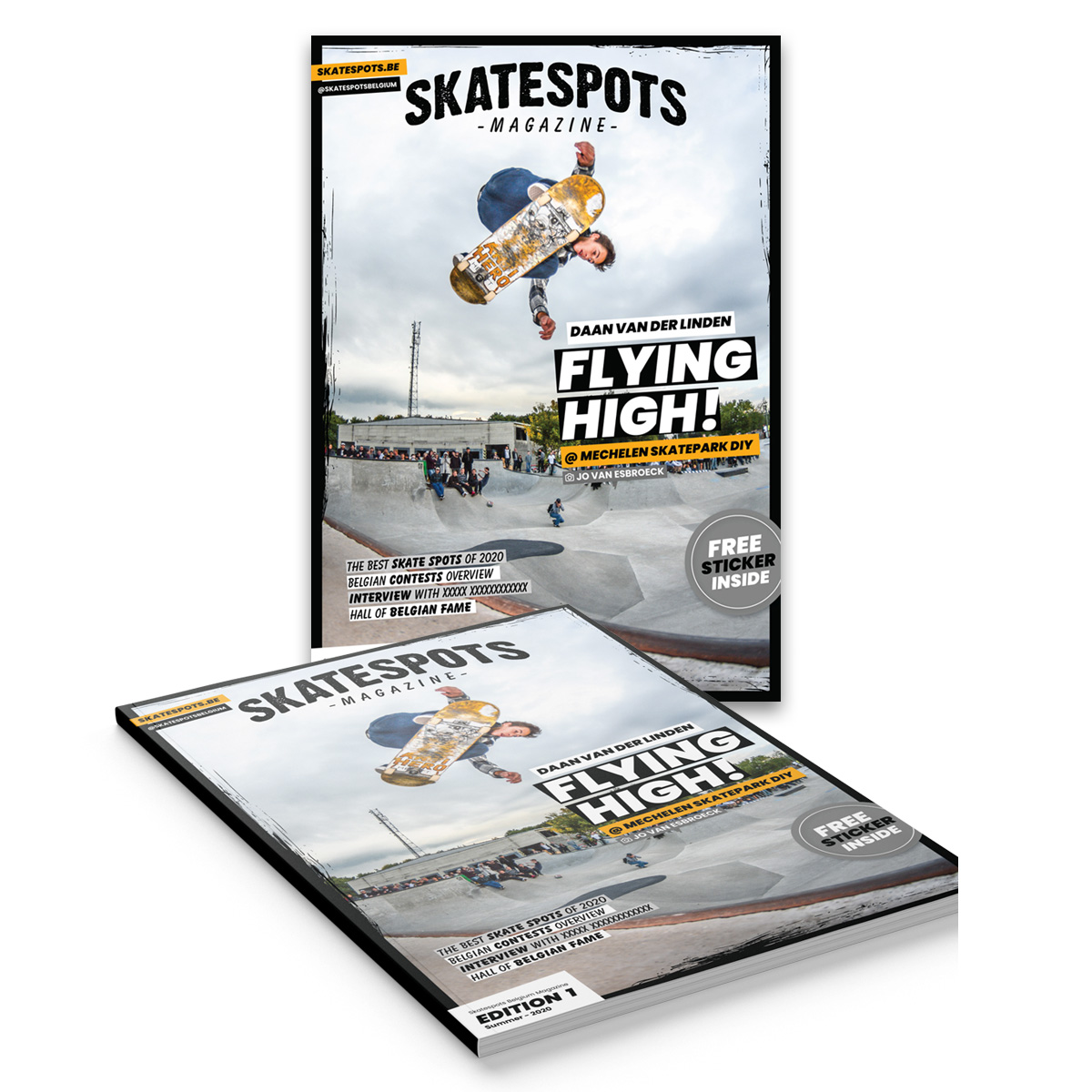 pre-order skatespots magazine