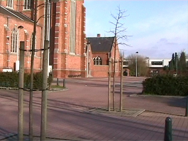 Church, swimming pool