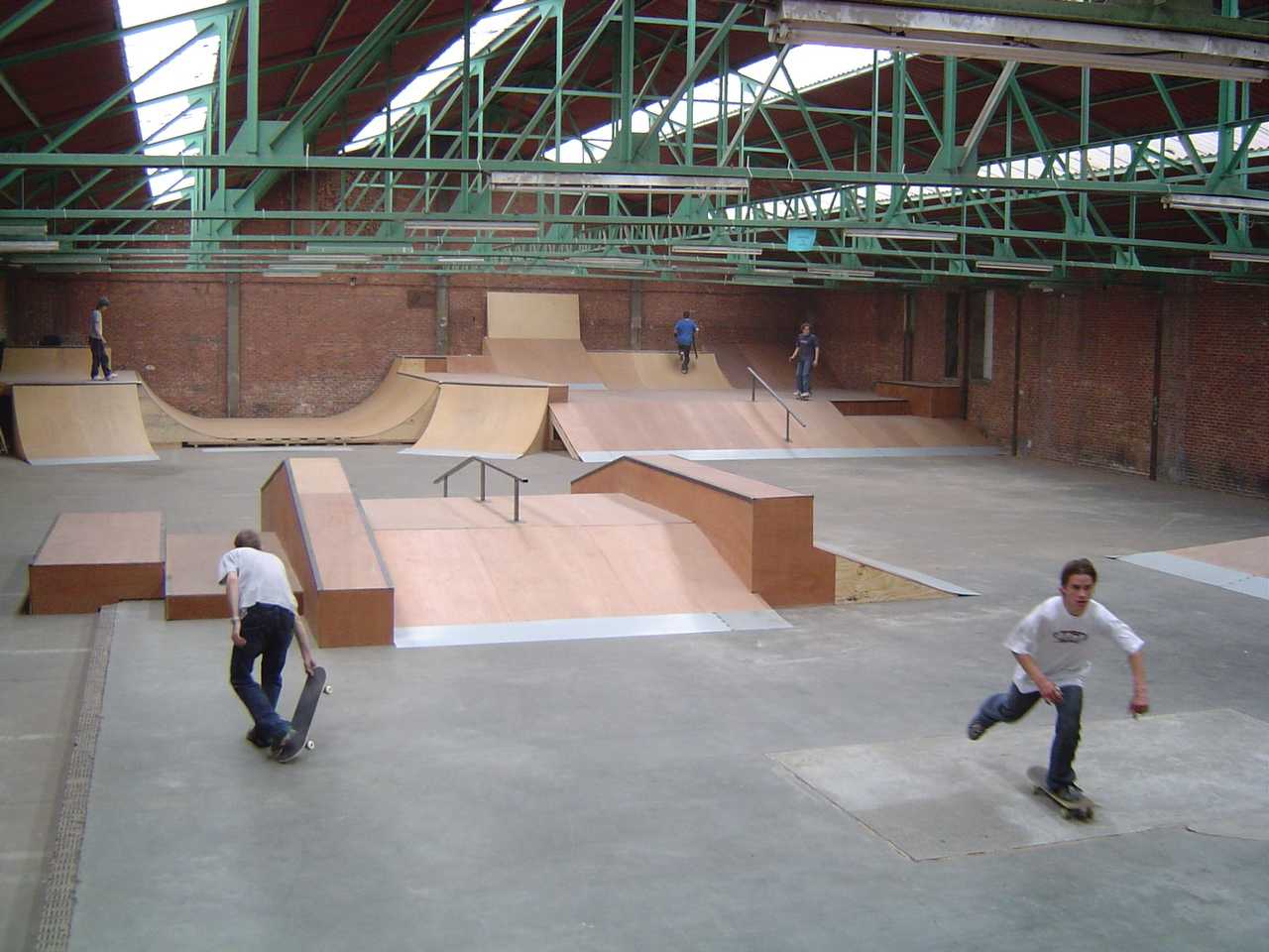 Old indoor skatepark