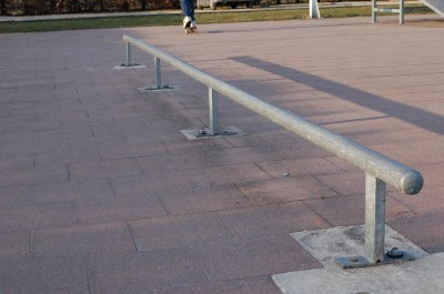 Old skatepark @ swimming pool