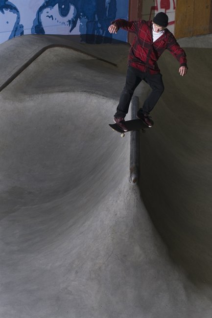 Waalhalla concrete indoor skatepark