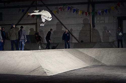 Waalhalla concrete indoor skatepark