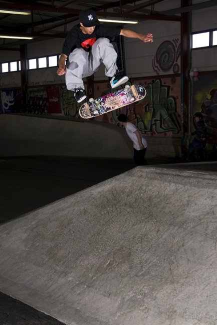 Waalhalla concrete indoor skatepark