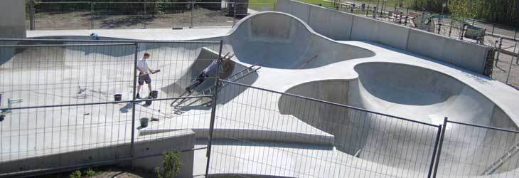 Concrete bowl