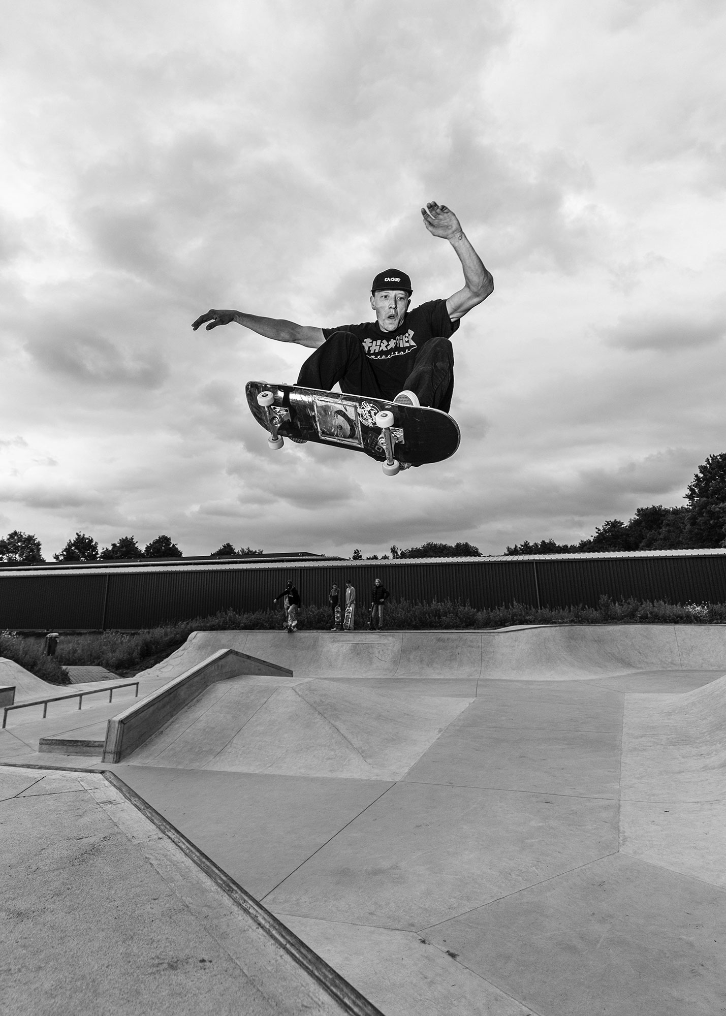 fs Air by Oscar Pochet at Skatepark Sint-Antonius. Photo: Sidney Vandendries